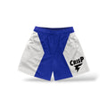 Crisp 'Color Block' Shorts- Blue/White