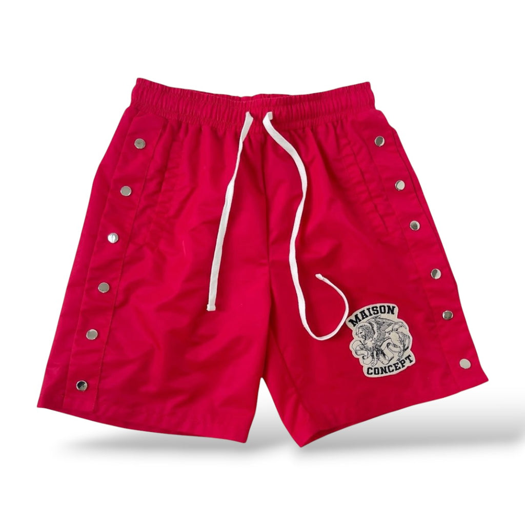 Concept 'Maison Con' Shorts- Red