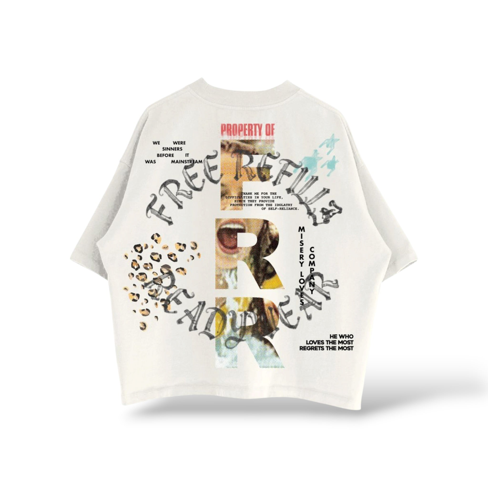 Free Refills 'Property' T-Shirt- Off White