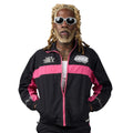 Duaa 'Cyber' Jacket- Black/Pink
