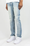 Roar 'Basic' Slim Jeans- Lt Sand Blue