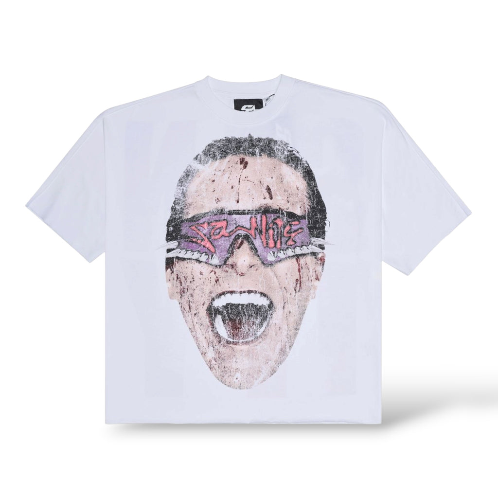 Sanity 'Madman' T-Shirt- White