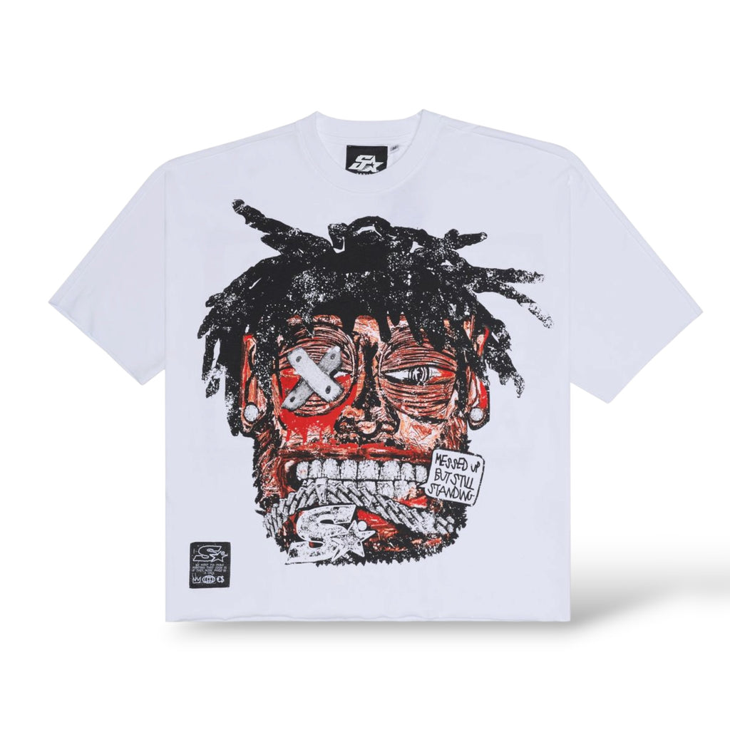 Sanity 'Still Standing' T-Shirt- White