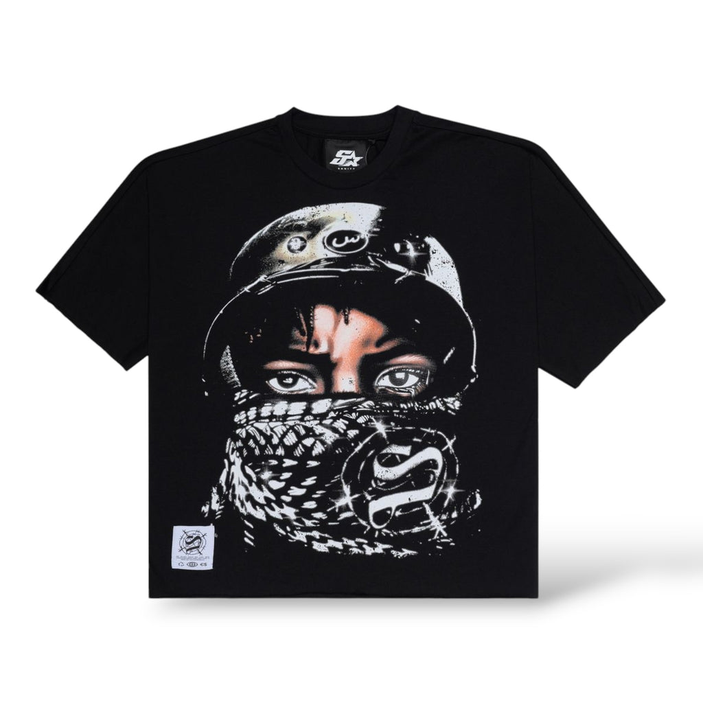 Sanity 'Rebellion' T-Shirt- Black