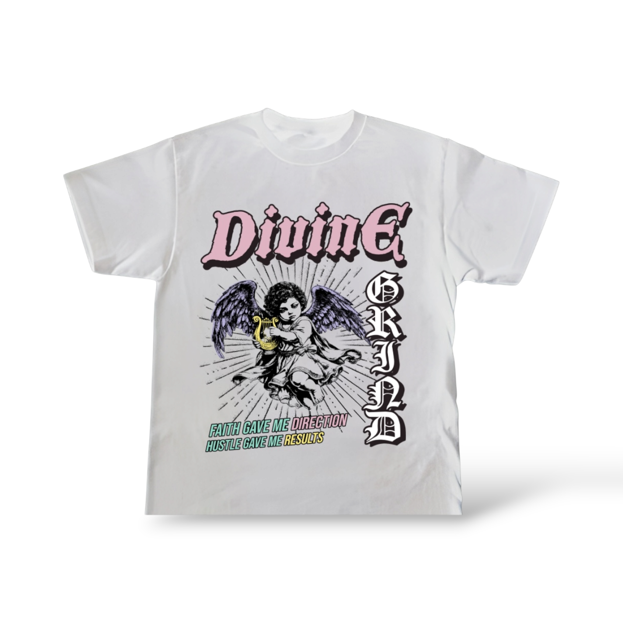 Point Blank 'Divine Grind' T-Shirt- White