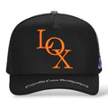 GodSpeed 'GodSpeed X The Legacy' Trucker Hat- Black/Orange