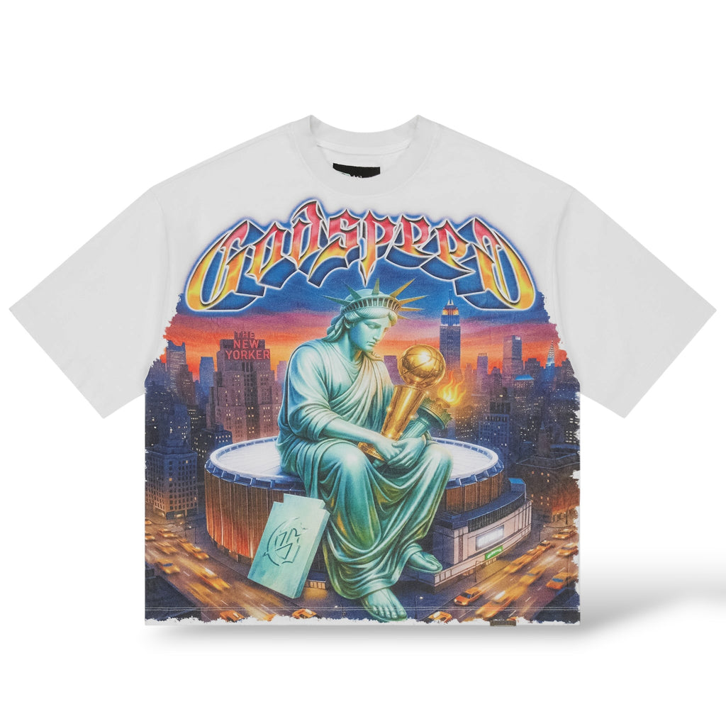 GodSpeed 'Finally' T-Shirt- White