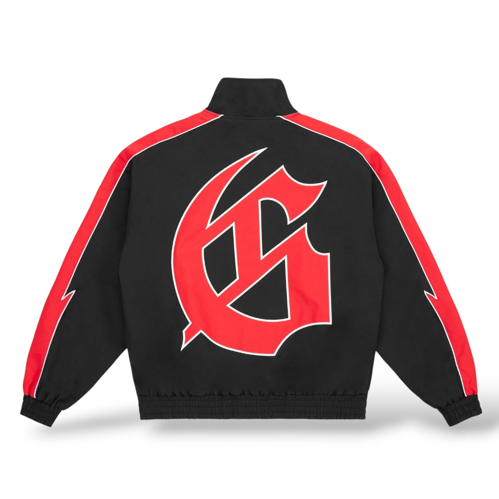 GodSpeed 'GT'  Track Jacket-Black/Red