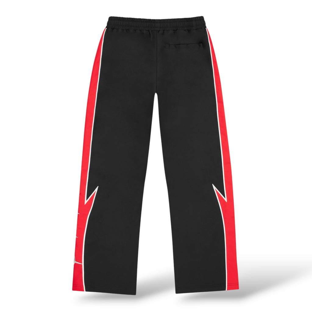 GodSpeed 'GT'  Track Pants-Black/Red