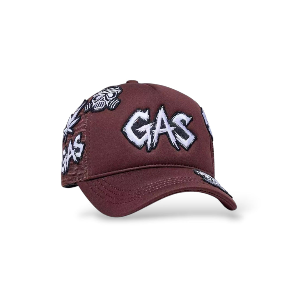 Gas Service 'Patches' Hat- Brown