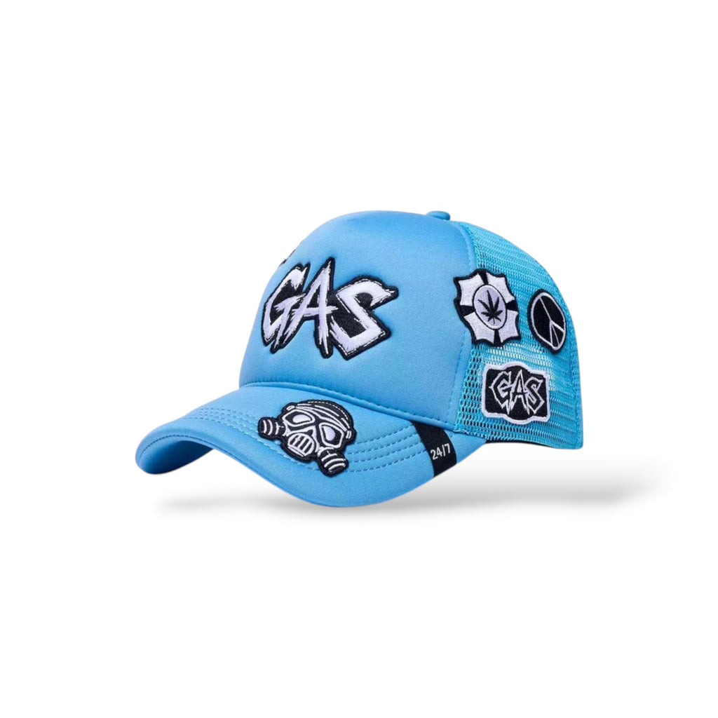 Gas Service '512'  Hat- Unc Blue