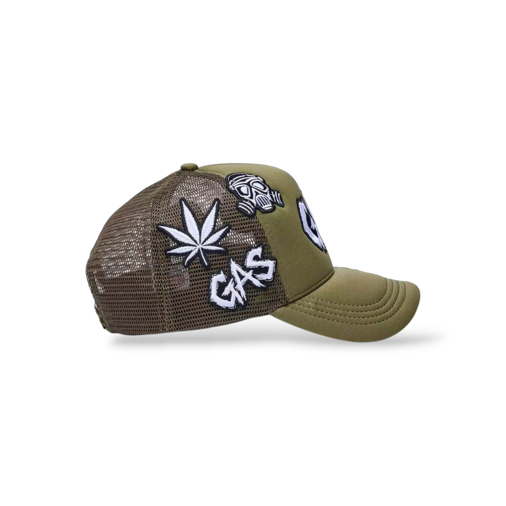 Gas Service '514' Hat- Olive