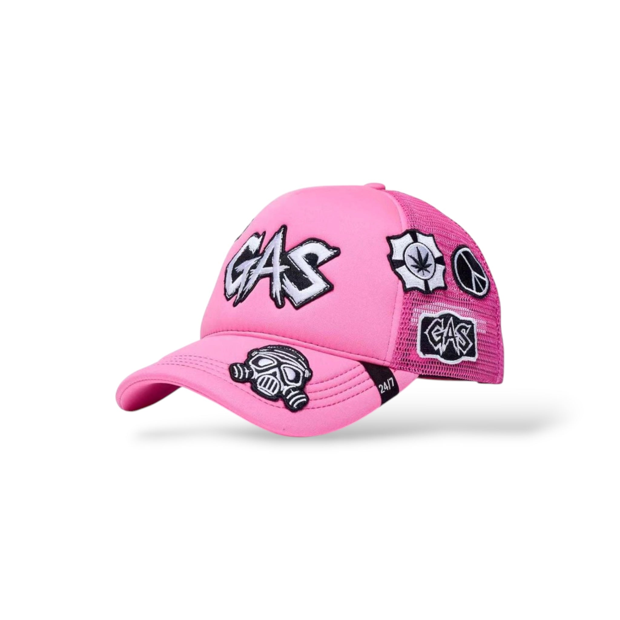 Gas Service '507' Hat- Hot Pink