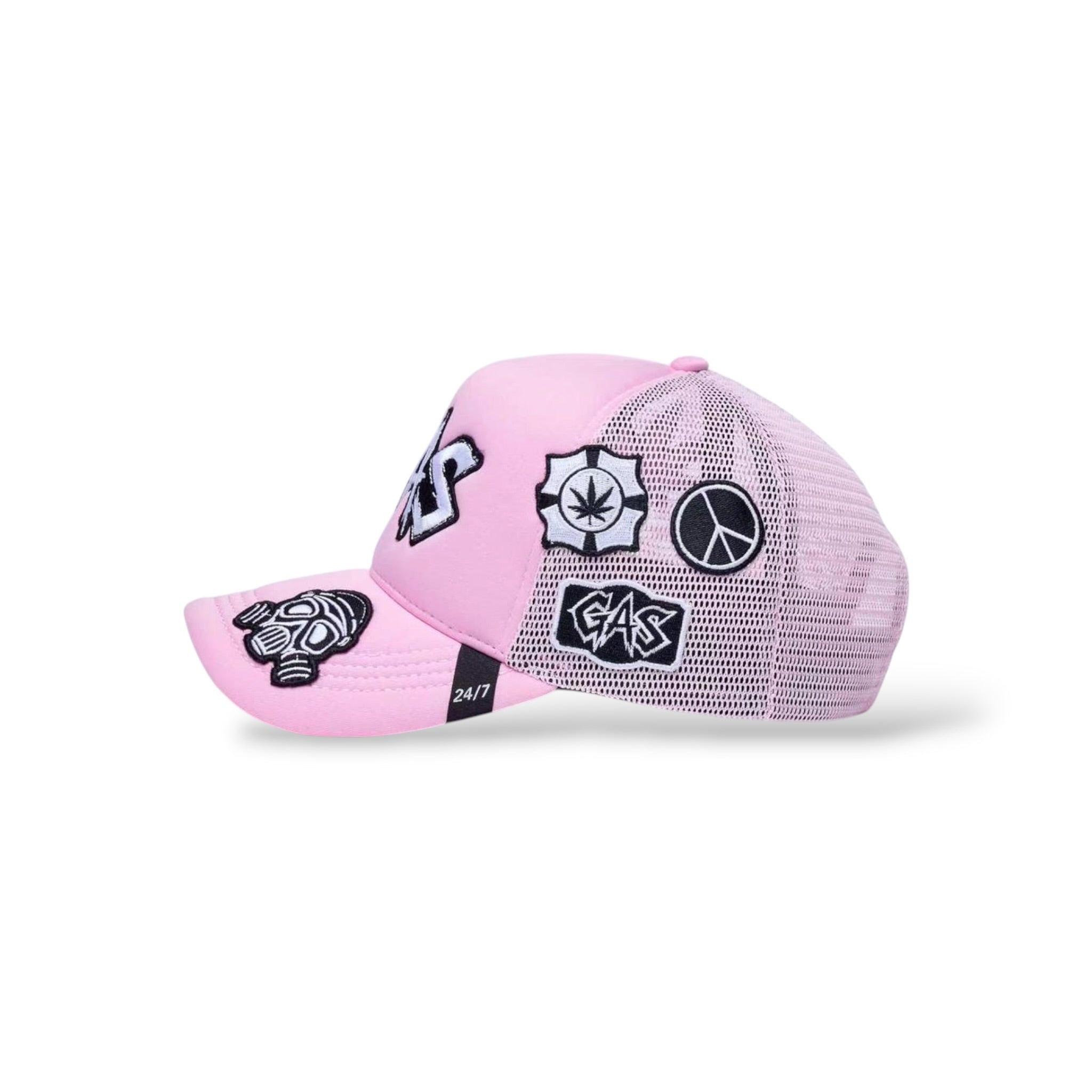 Gas Service '506' Hat- Light Pink