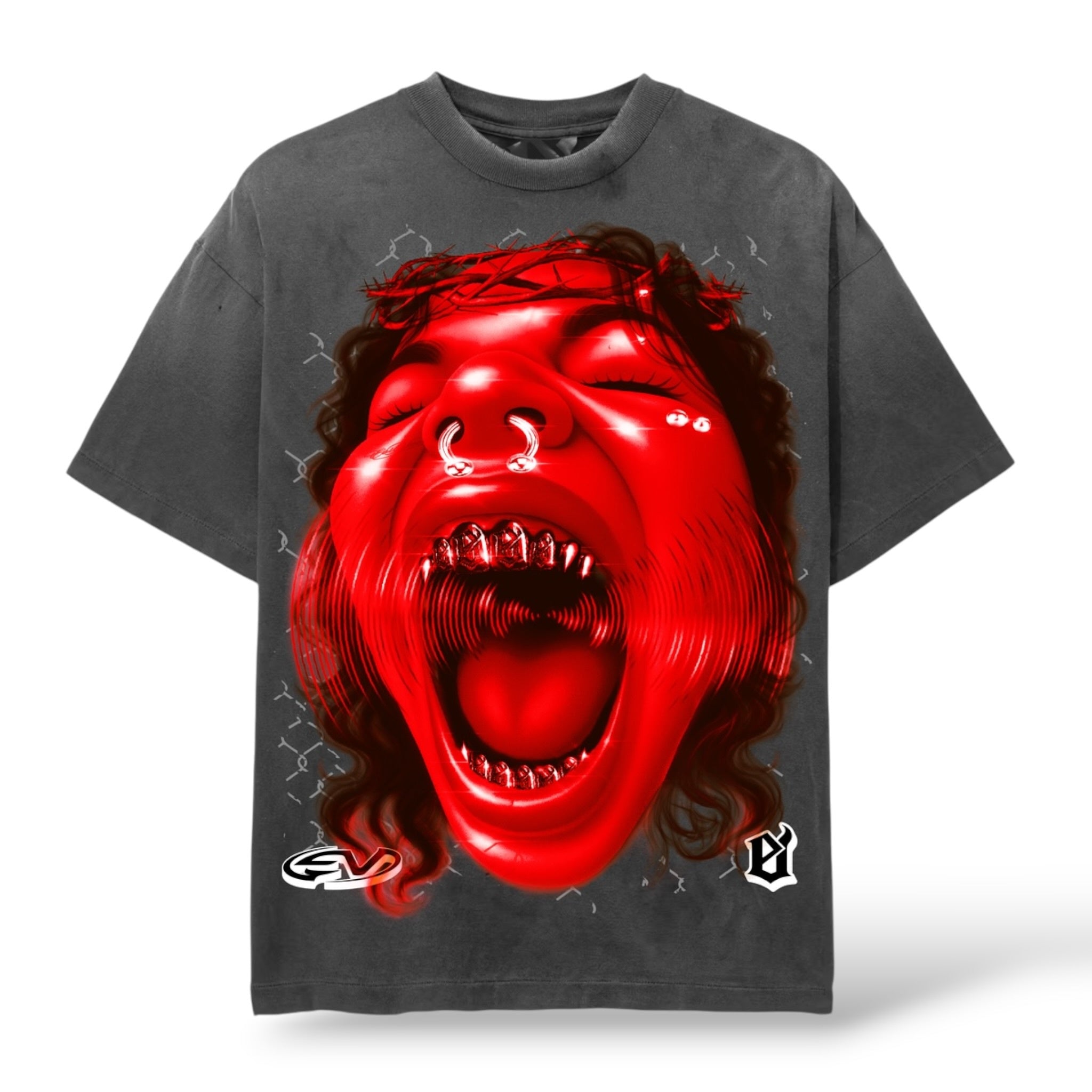 Evil Vice 'Grillz' T-Shirt- Vintage