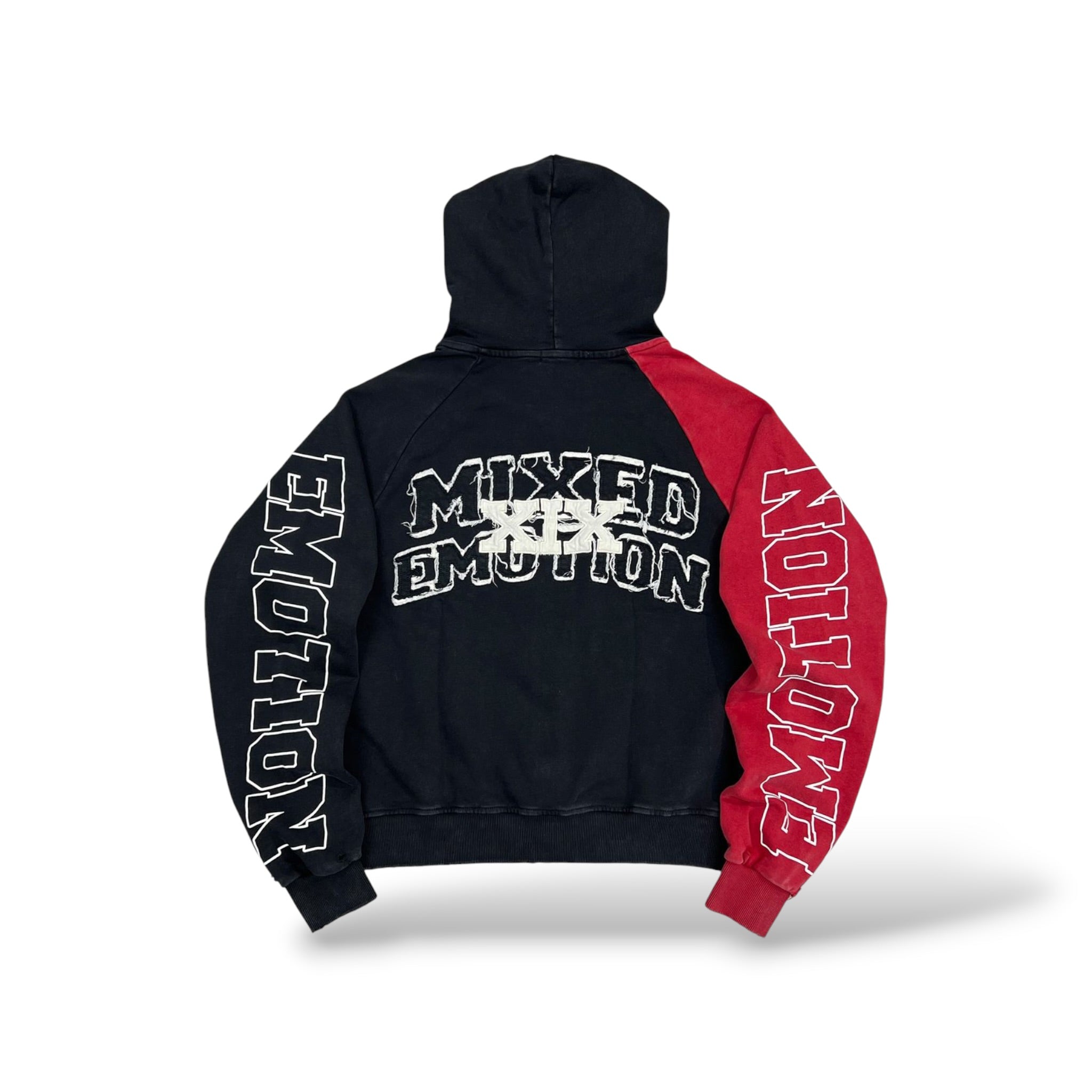 M.E 'Split Decision' Hoodie- Red