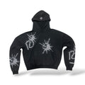 Concept 'Flail' Hoodie- Black Wash