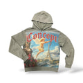Concept 'Angel' Hoodie- Lt Olive Wash