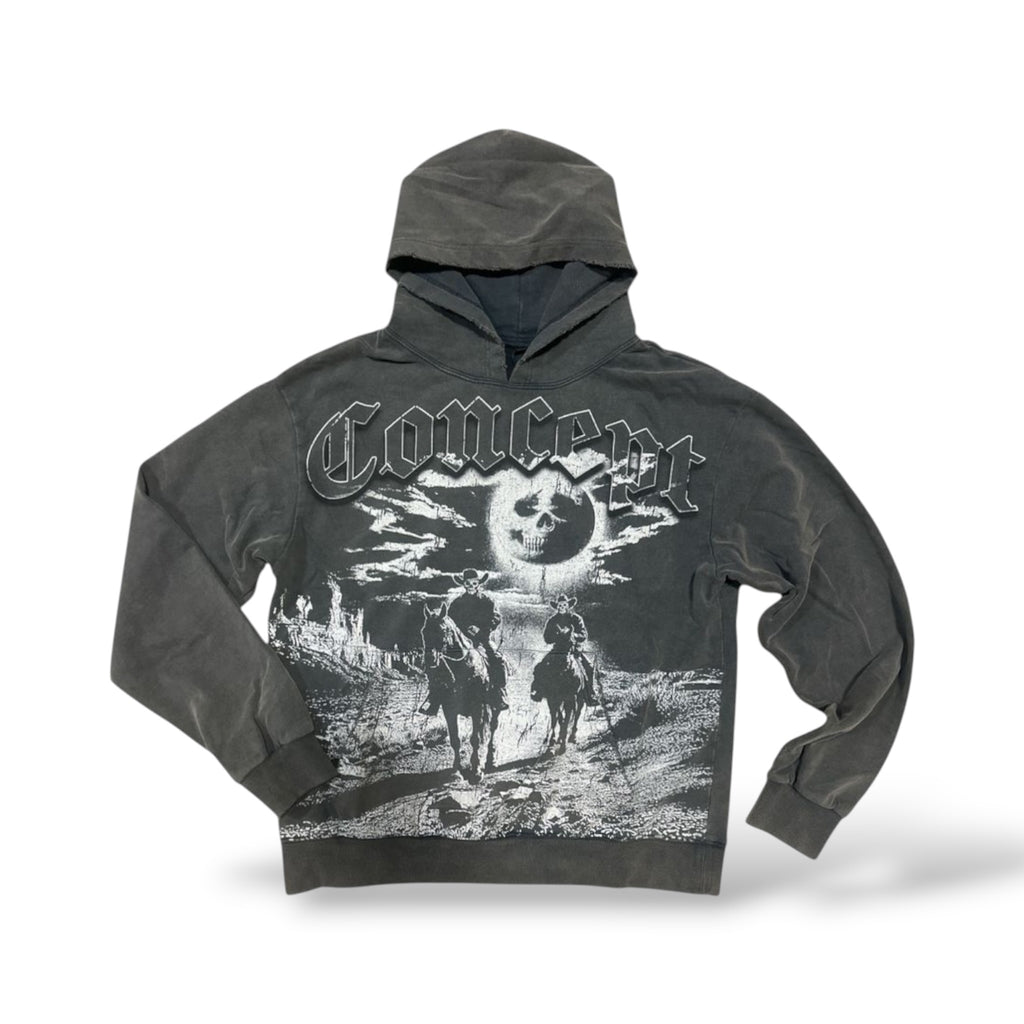 Concept 'Fear No Evil' Hoodie- Black Wash