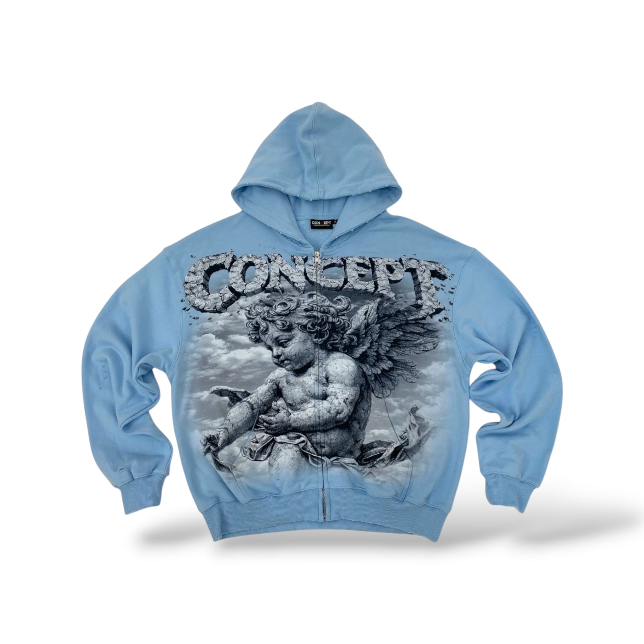 Concept 'Cherub' Hoodie- Baby Blue