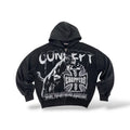 Concept 'Survival' Hoodie- Black Wash