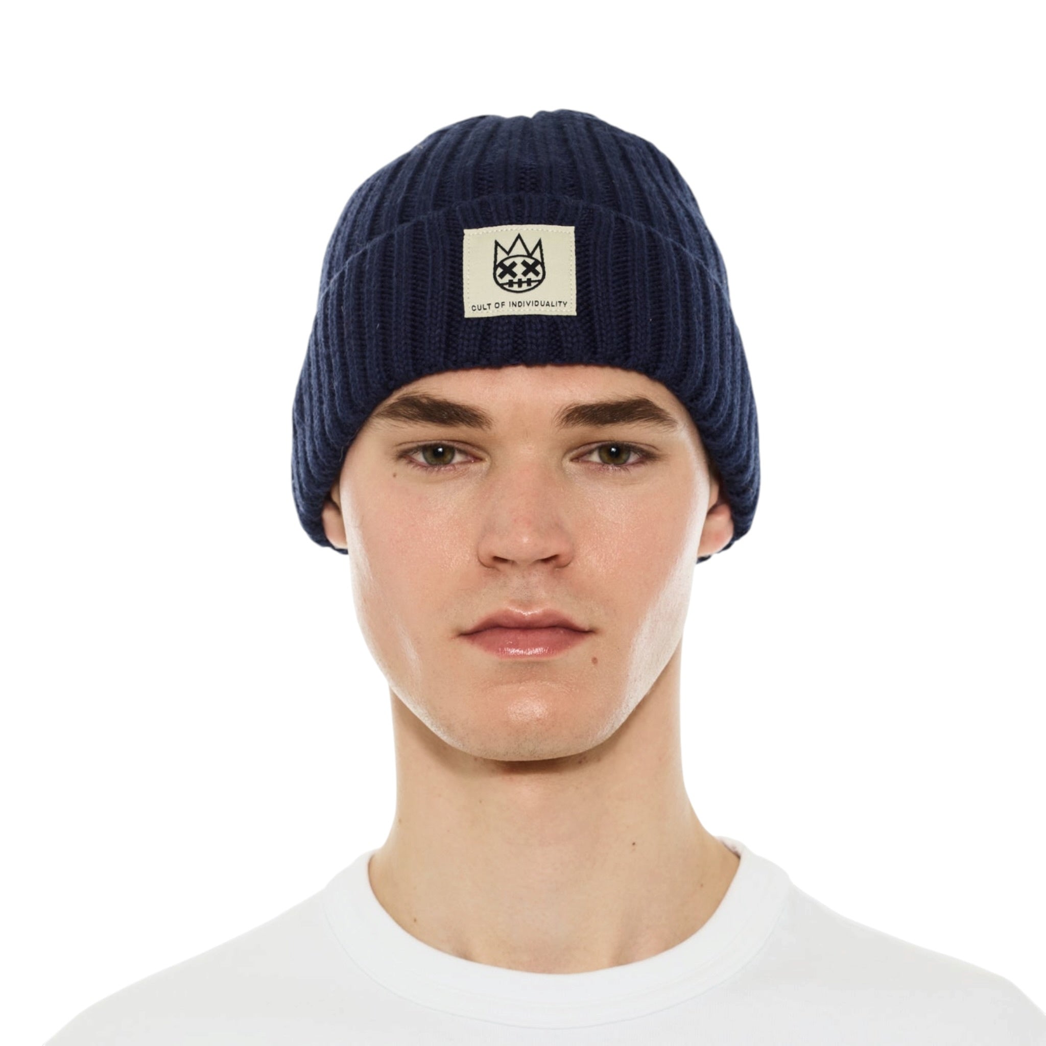 Cult 'Knit' Beanie- Midnight Blue