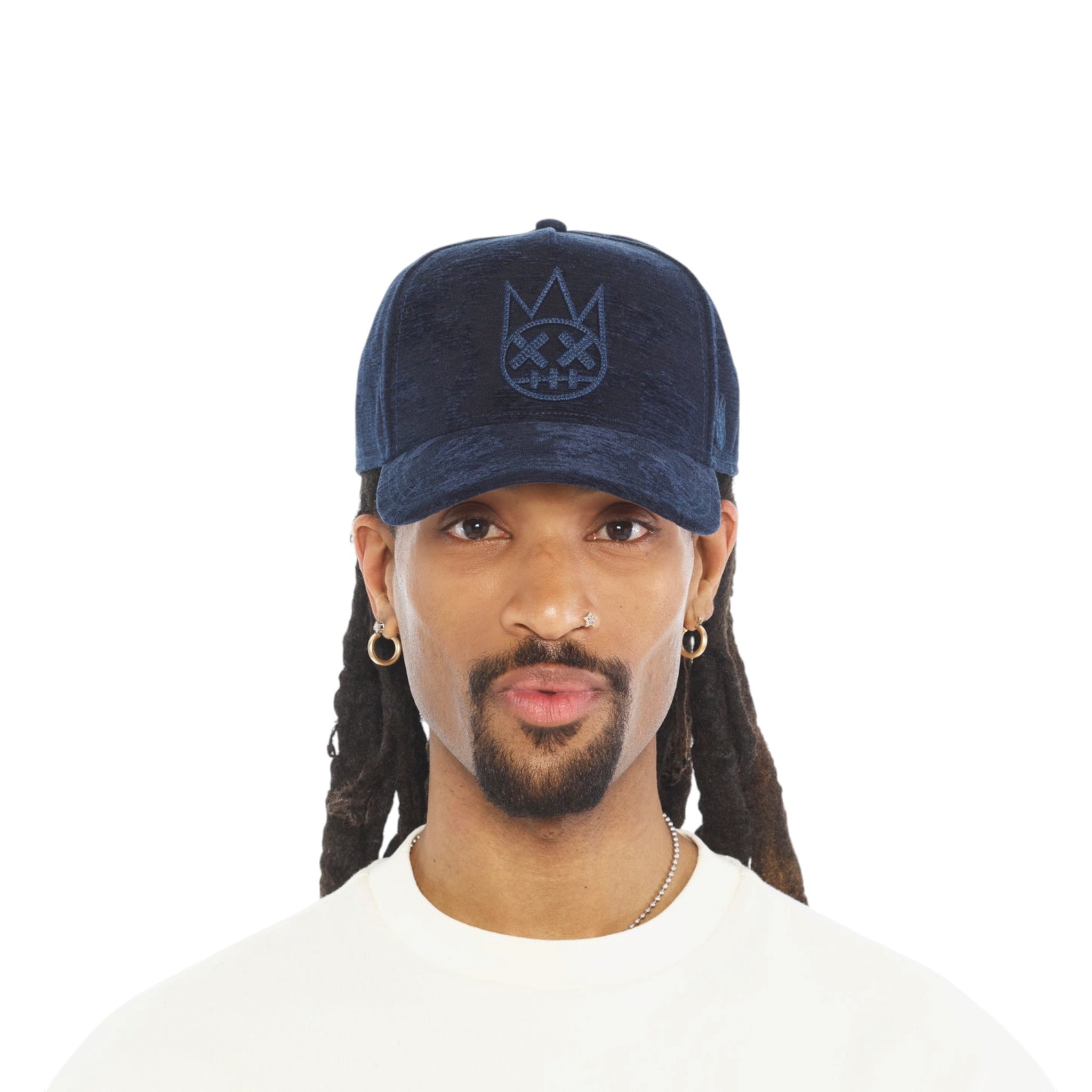 Cult 'Jacquard' Mesh Back Trucker Hat- Navy
