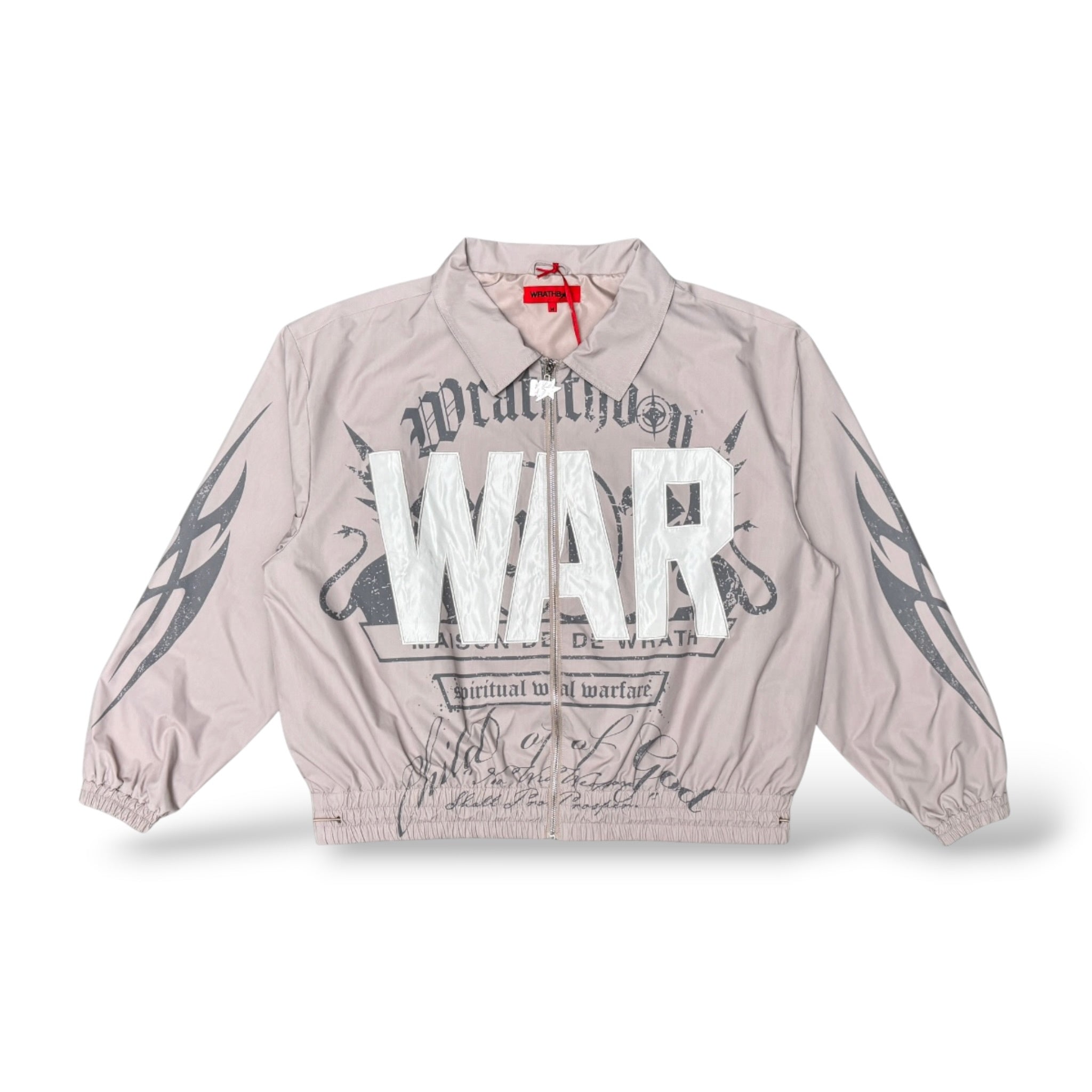WrathBoy 'Child Of God' Track Jacket- Mocha