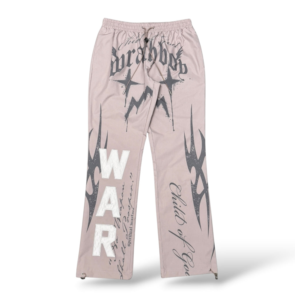 WrathBoy 'Child Of God' Track Pants- Mocha