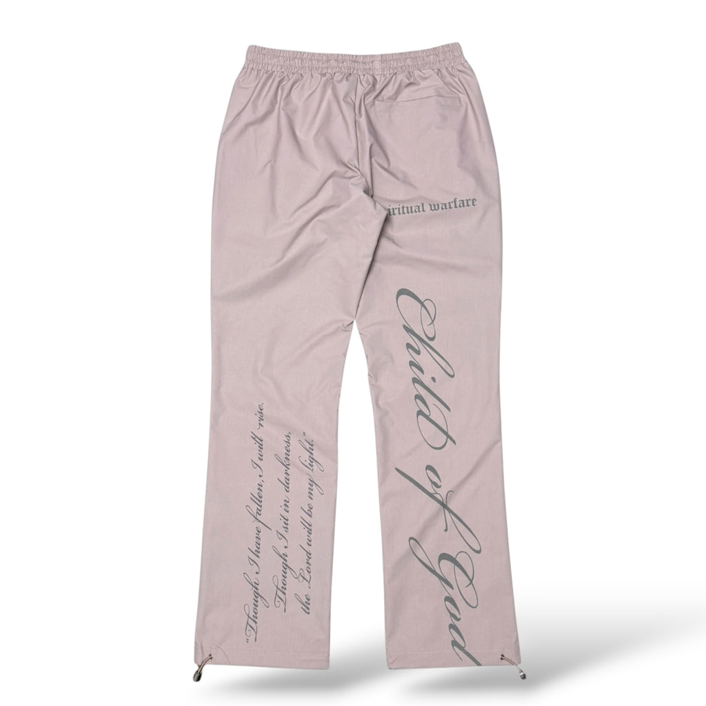 WrathBoy 'Child Of God' Track Pants- Mocha