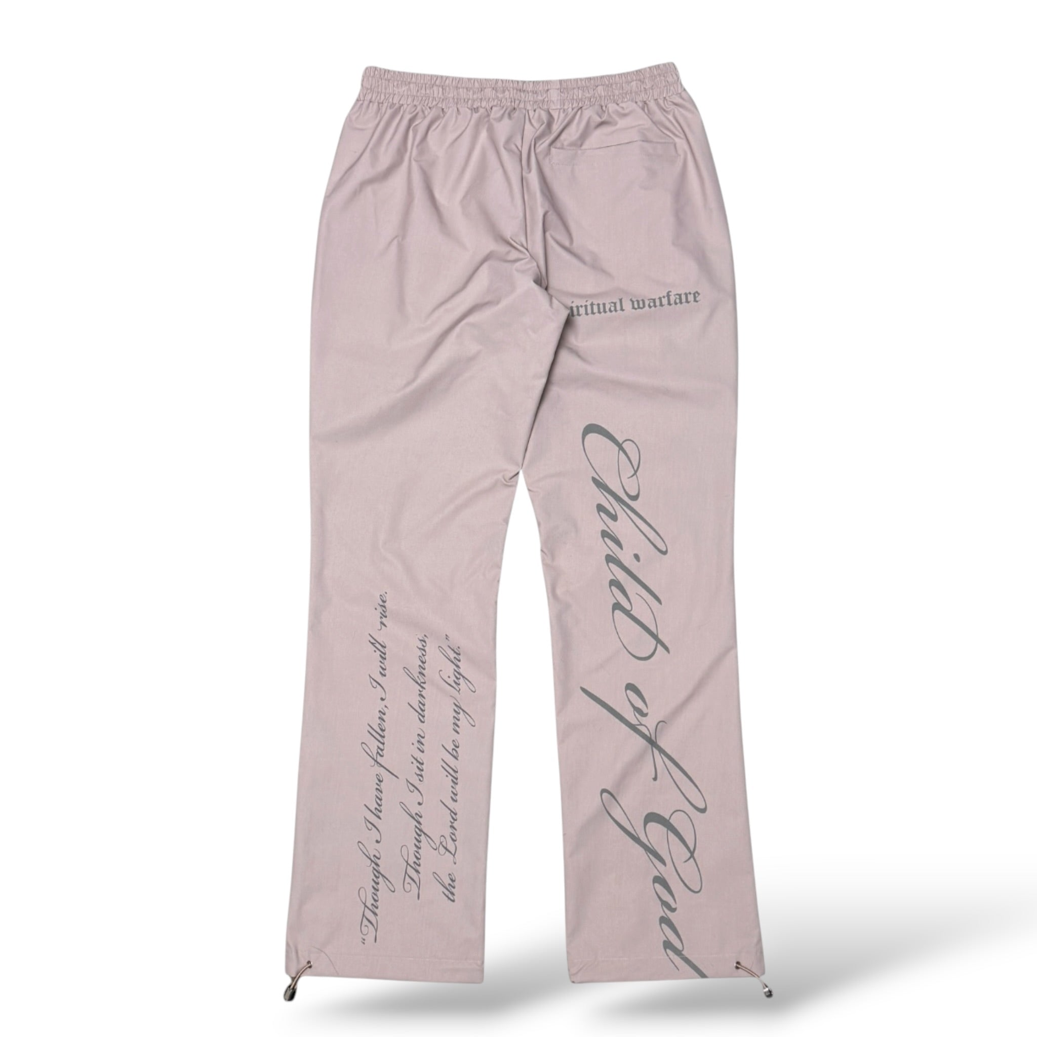 WrathBoy 'Child Of God' Track Pants- Mocha