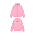 Forever 'FS Nylon' Track Zip Up Jacket- Pink