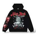 3Forty 'Liberty' Hoodie- Black