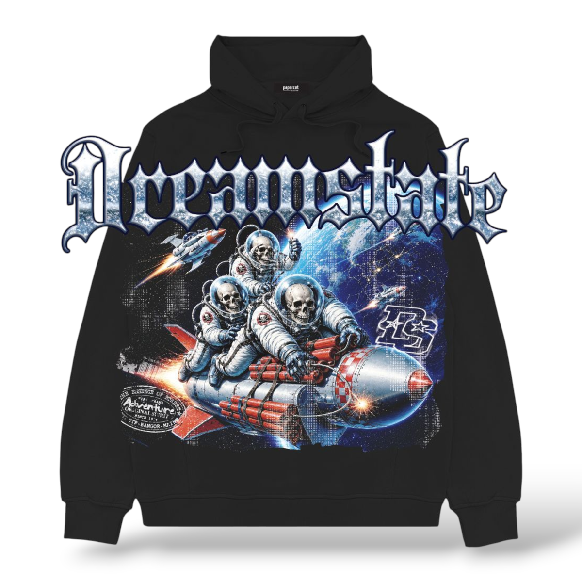3Forty 'Dream State' Hoodie- Black