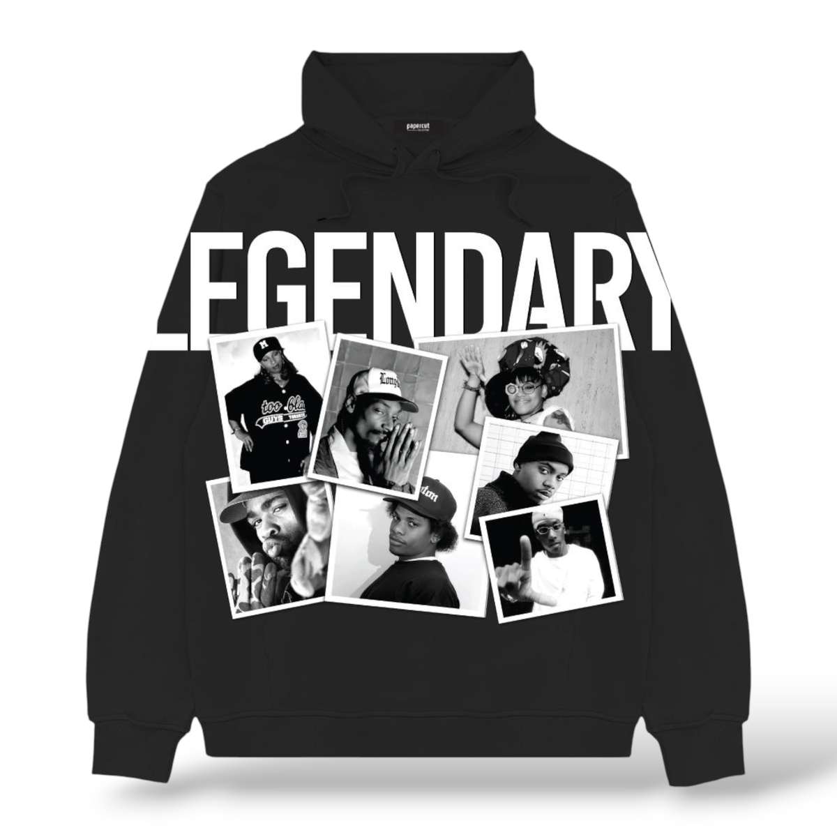 3Forty 'Legendary' Hoodie- Black
