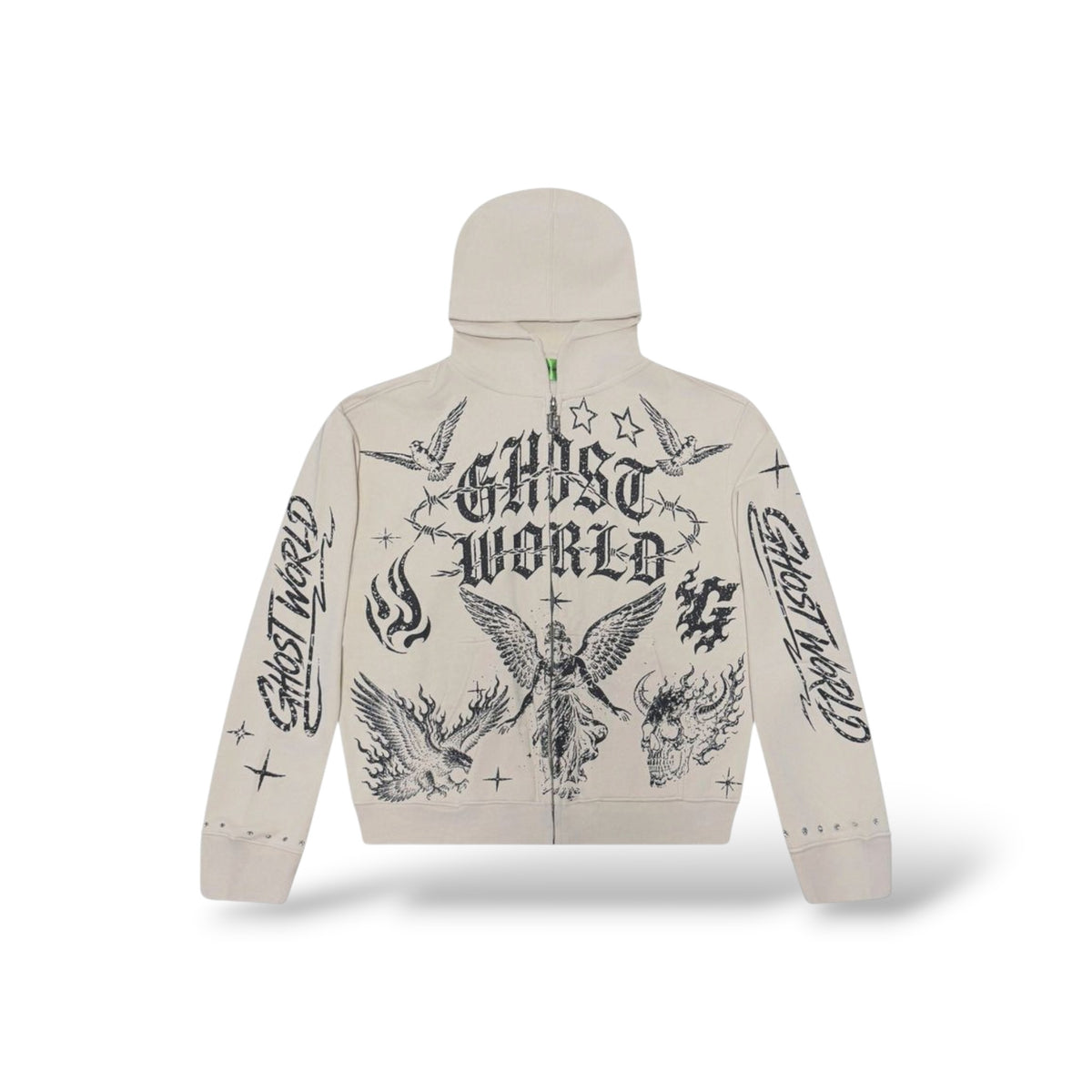 Ghost 'Prayer' Hoodie- Bone