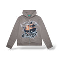 Campus 'Mirage' Zip Up Hoodie- Gray