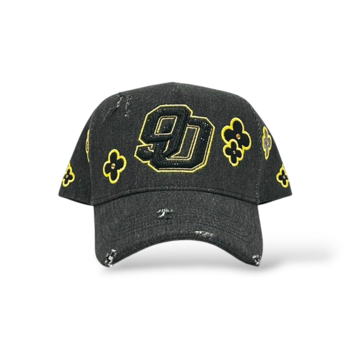 Caps'Fans 'SD' Hat- Black/Yellow