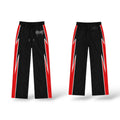 Shattered 'Nylon' Track Pants- Red