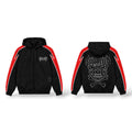 Shattered 'Nylon' Track Jacket- Red