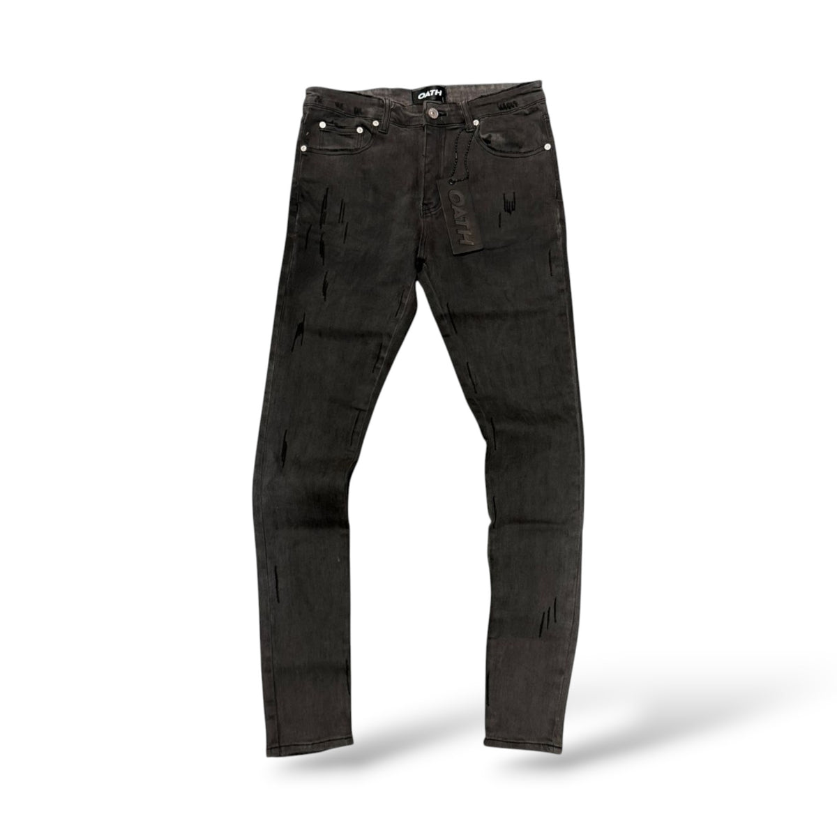Oath 'Ambrose' Skinny Jeans- Grey Wash