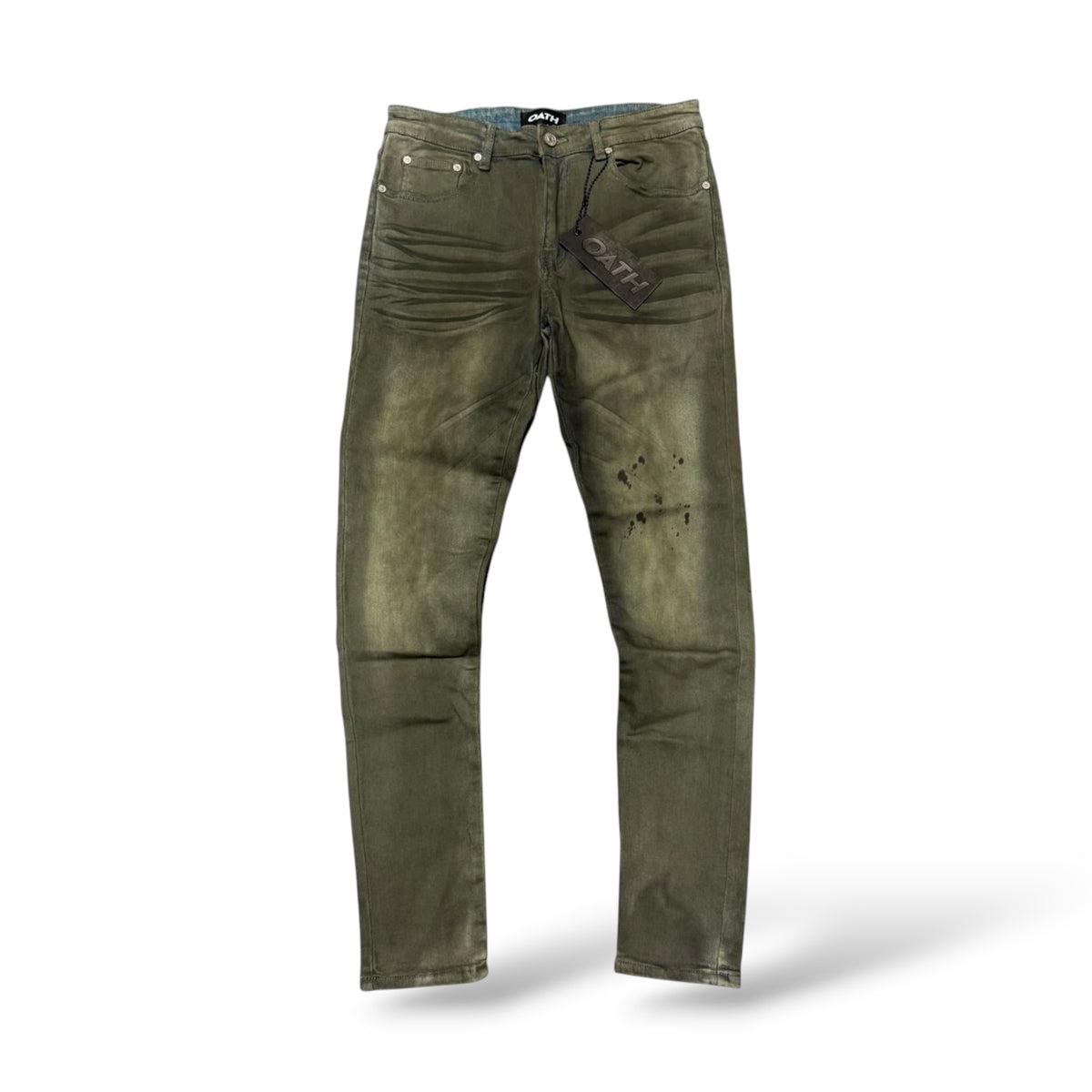 Oath 'Odessa' Skinny Jeans- Oil Spill