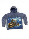 Focus Hell Rider Hoodie- Blue