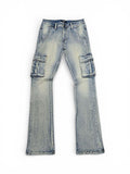 Kindred Rhinestone And Pearl/Stack Denim (Blue)