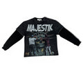 Majestik Garment Dyed Twoffer (W/Thermal)- Blk