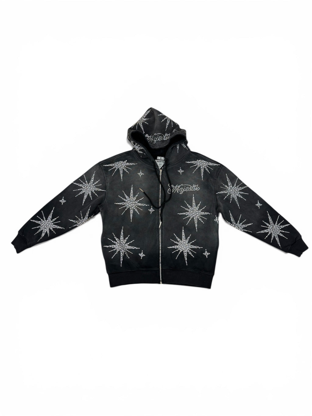 Majestik F.Terry Zip Up Hoodie- Blk