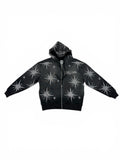 Majestik F.Terry Zip Up Hoodie- Blk