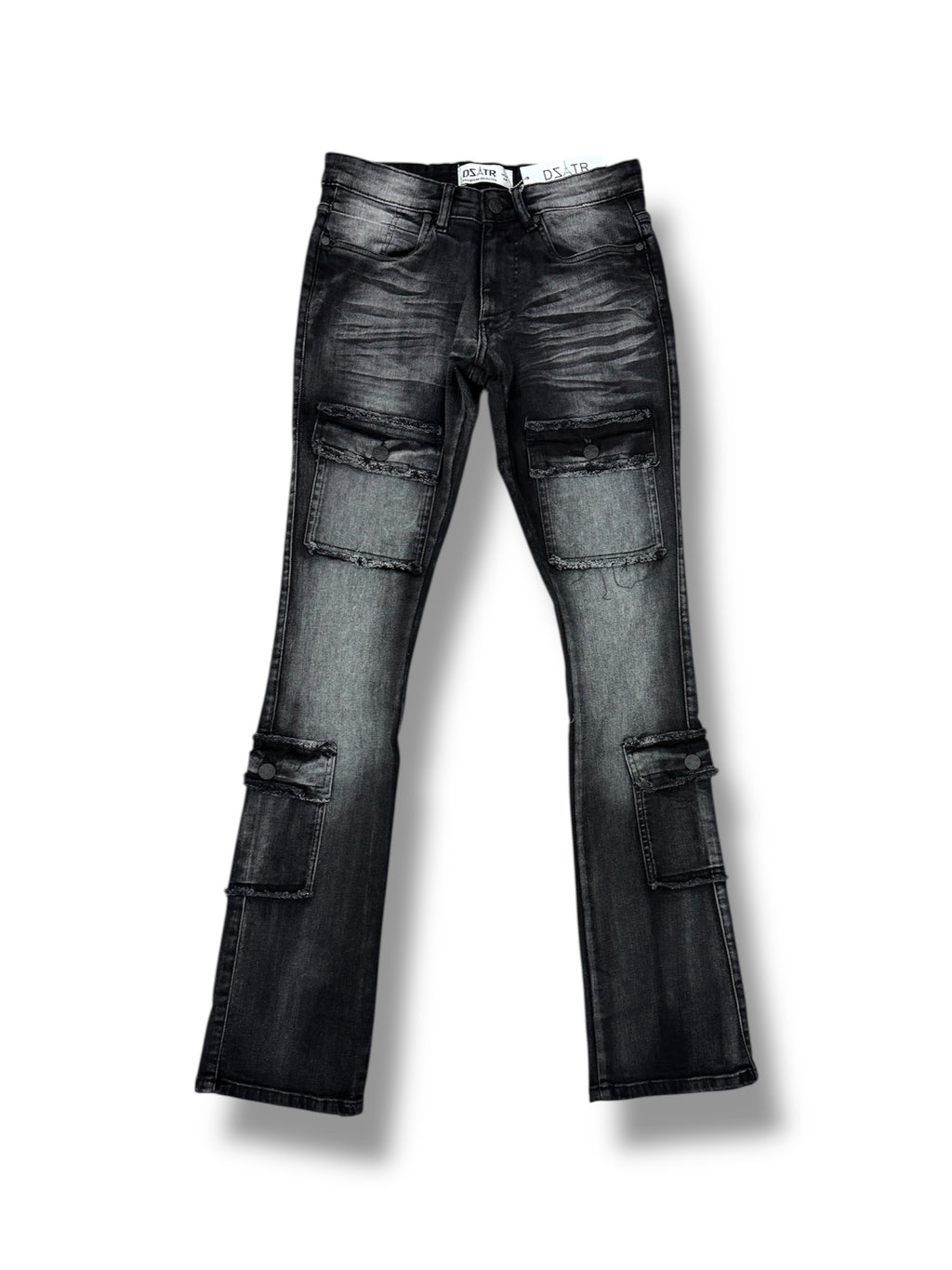 DZTR-489 WASHED BLACK - STACKED