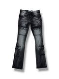 DZTR-489 WASHED BLACK - STACKED