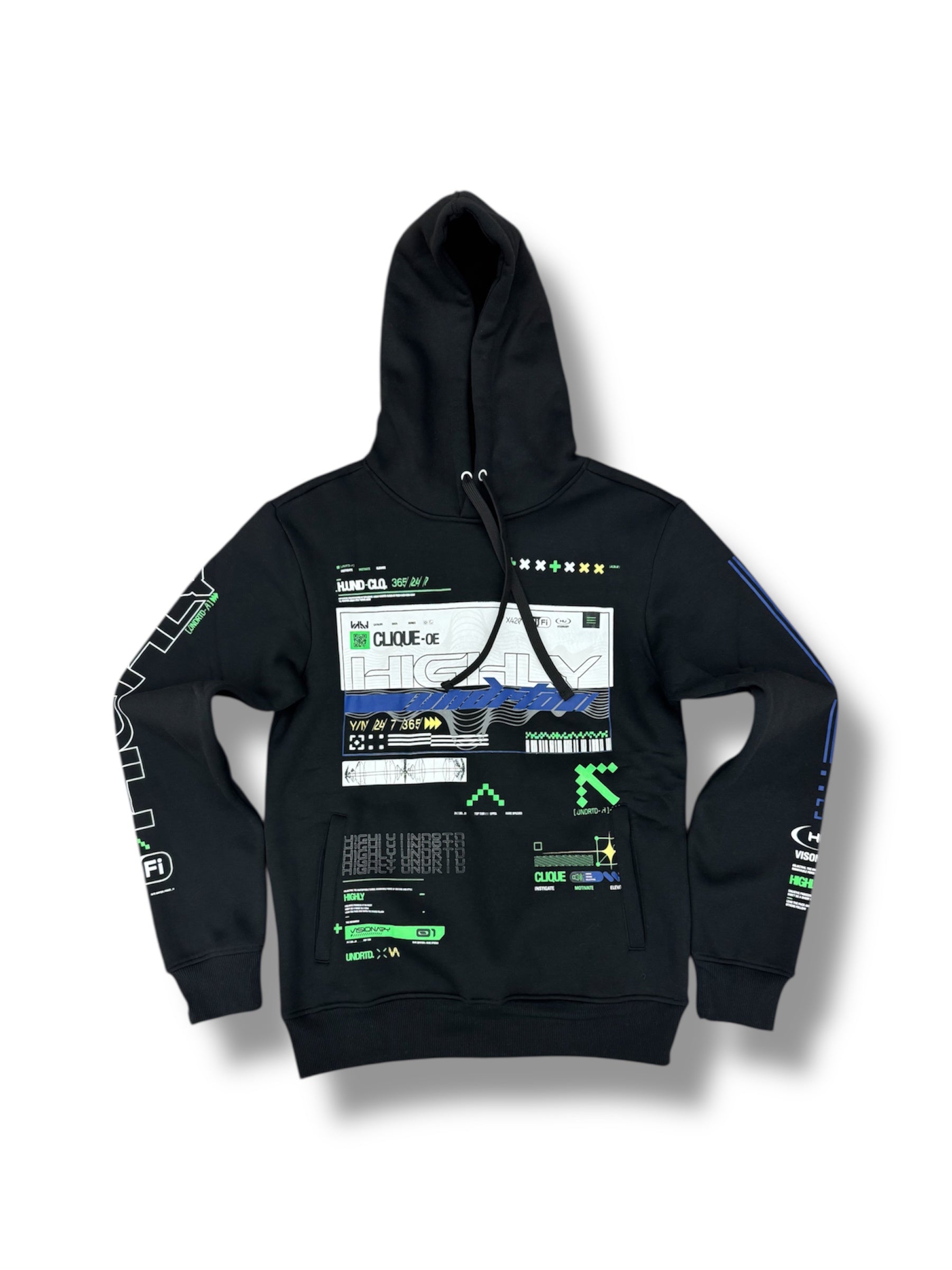Undrtd ‘Recording Future’ Hoodie- Black